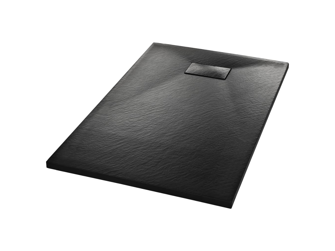 Base de Chuveiro Smc 100x80 Cm Preto MAISON EXCLUSIVE