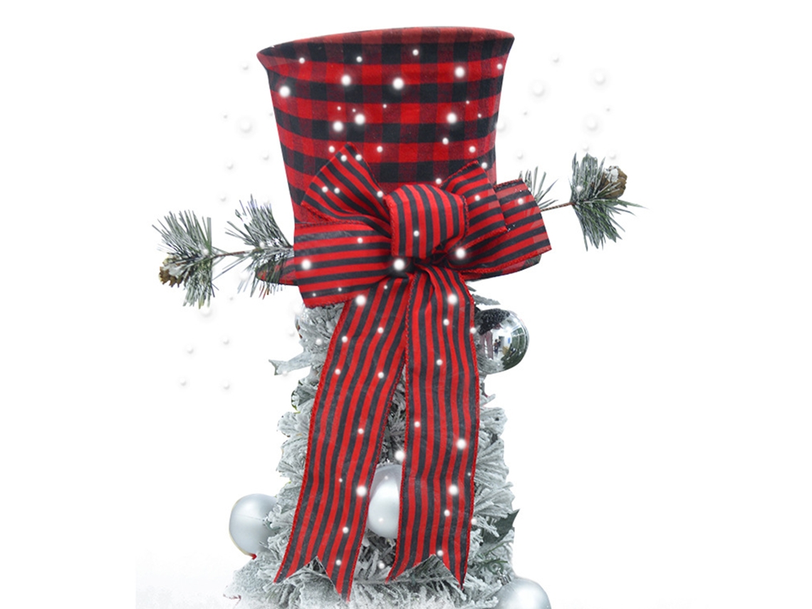 Laxiscreed Enfeite De Natal Pai Natal A Segurar Árvore Para Decoração Festiva Em Casa
