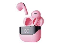 Auriculares Sem Fios Bluetooth Som Estéreo Cancelamento De Ruído Display Led/lcd Lurelia