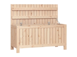 Caixa de Arrumação Jardim 108x42,5x54 Cm Pinho Maciço MAISON EXCLUSIVE