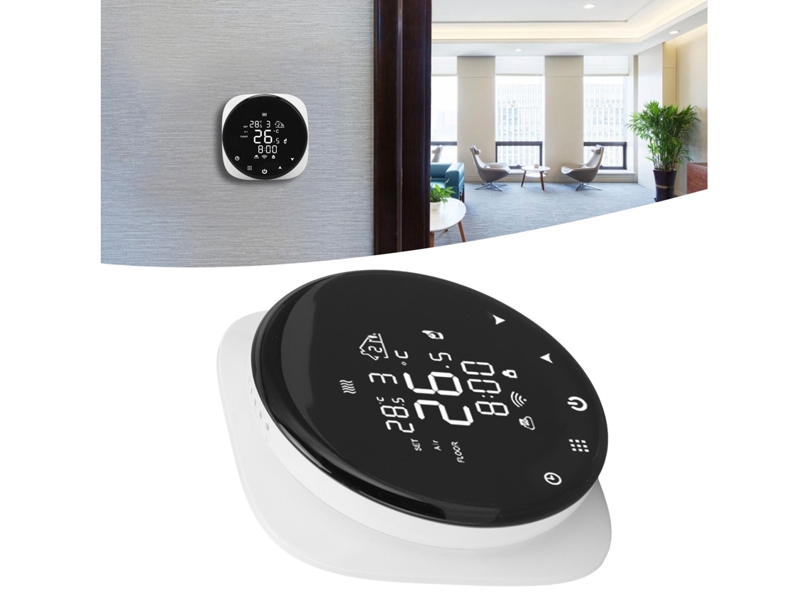 Lurelia Termostato Inteligente Wi-fi 16a Para Aquecimento De Piso Elétrico/água, Caldeira A Gás Ac90 240v
