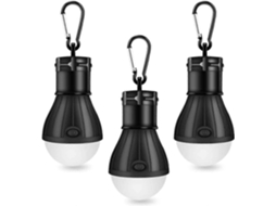 Luz De Acampamento Led, Lâmpada De Acampamento Led Super Brilhante, Lanterna Cob Portátil Para Acampamento, Pesca, Etc. Loja Olysi