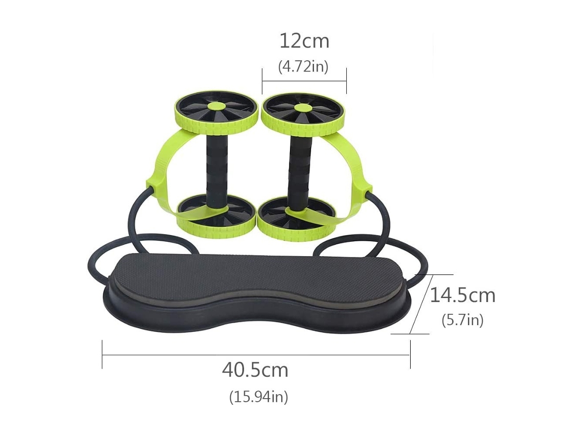 Lurelia Roda Abdominal Equipamento De Treino Para Roda Abdominal Com Rolo De Exercícios Abdominais