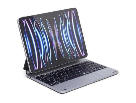 Teclado Épico Em Alumínio Para Apple Ipad 10.9 /11 A16 Tcheco Epico (2022)