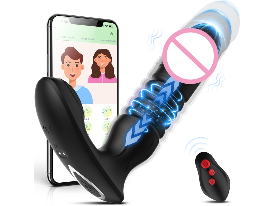 Vibrador potente com motor para ponto G MDUG (estilo D, rosa)