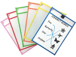 Conjunto De 10 Pastas Documentos Com Quadro Branco, Em Pvc, Com Porta Marcadores E Resistente A Manchas, Ideais