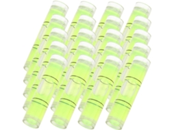 Conjunto De 100 Níveis De Bolha Horizontais Fluorescentes Para Medição
