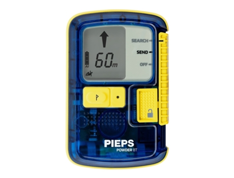 Detector de Avalanches Pieps Powder Beacon Bt Azul Amarelo