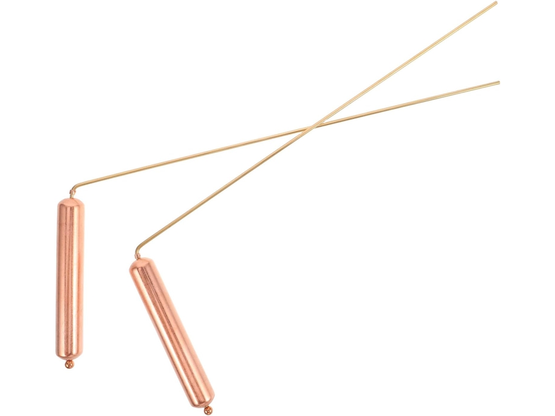 Conjunto De 2 Ferramentas De Cobre E Radiestesia.