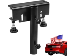 Suporte para Mastro de Bandeira para Caminhões Estrutura de Carroceria com 3,1 Cm de Comprimento, Engate para CHABERLU