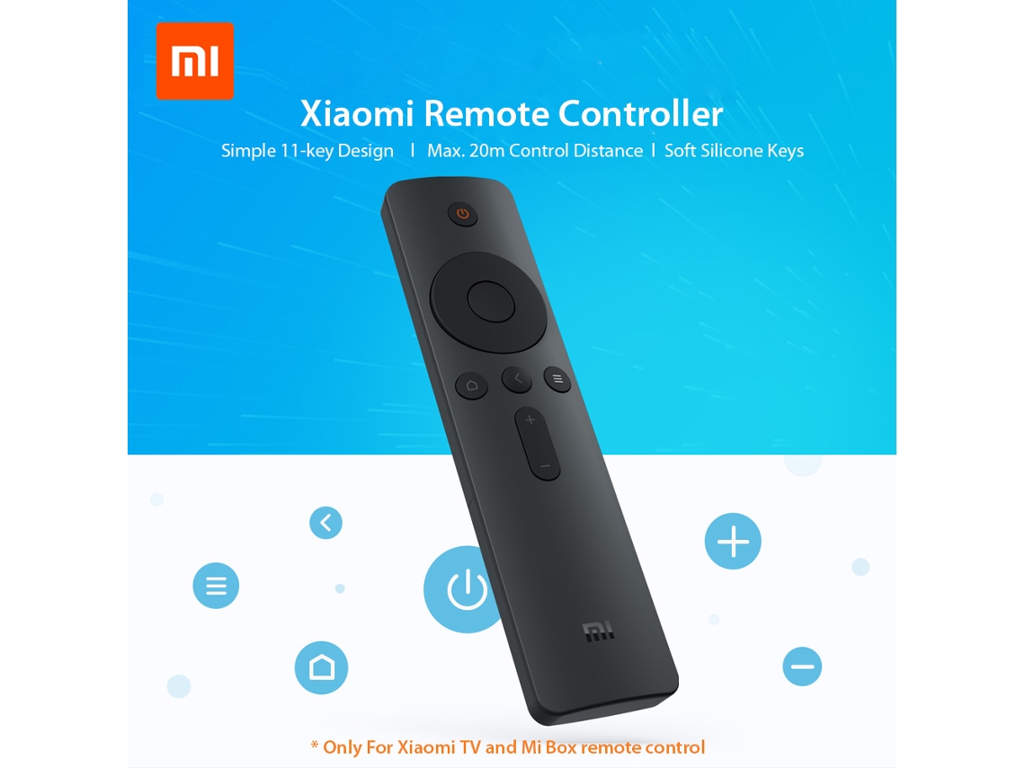 Controle Remoto Xiaomi Tv E Box Inteligente