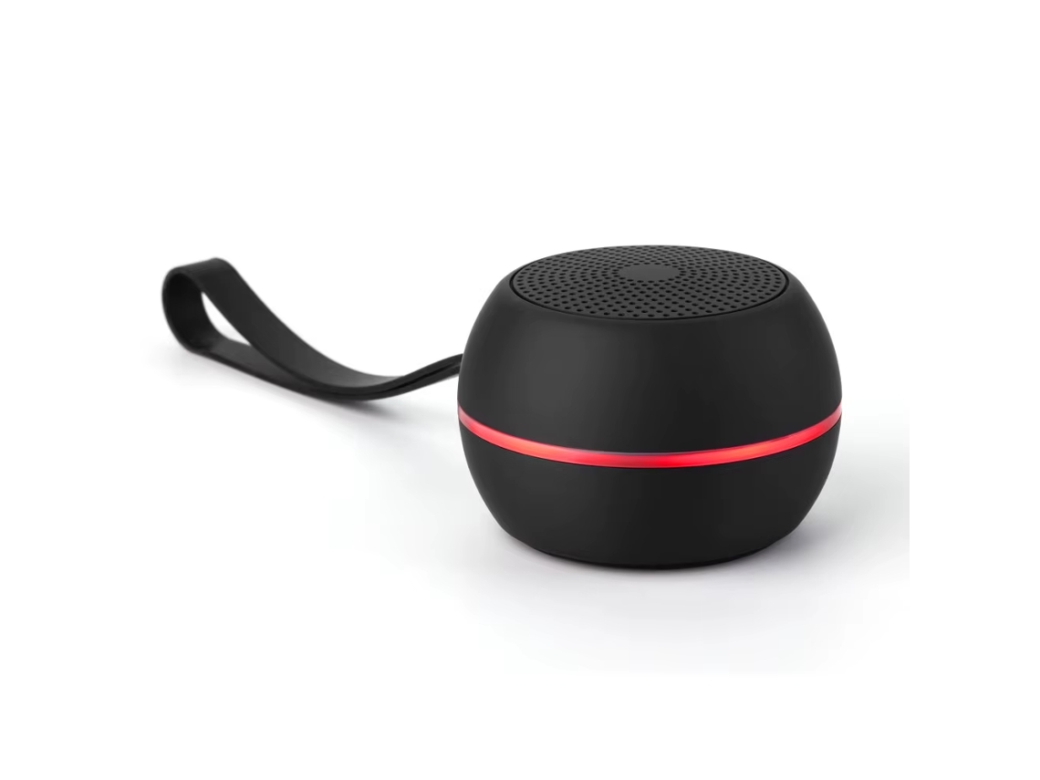 Caixa De Som Bluetooth Mini Sem Fio Portátil À Prova Dágua Para Uso Externo Preta Sfushos