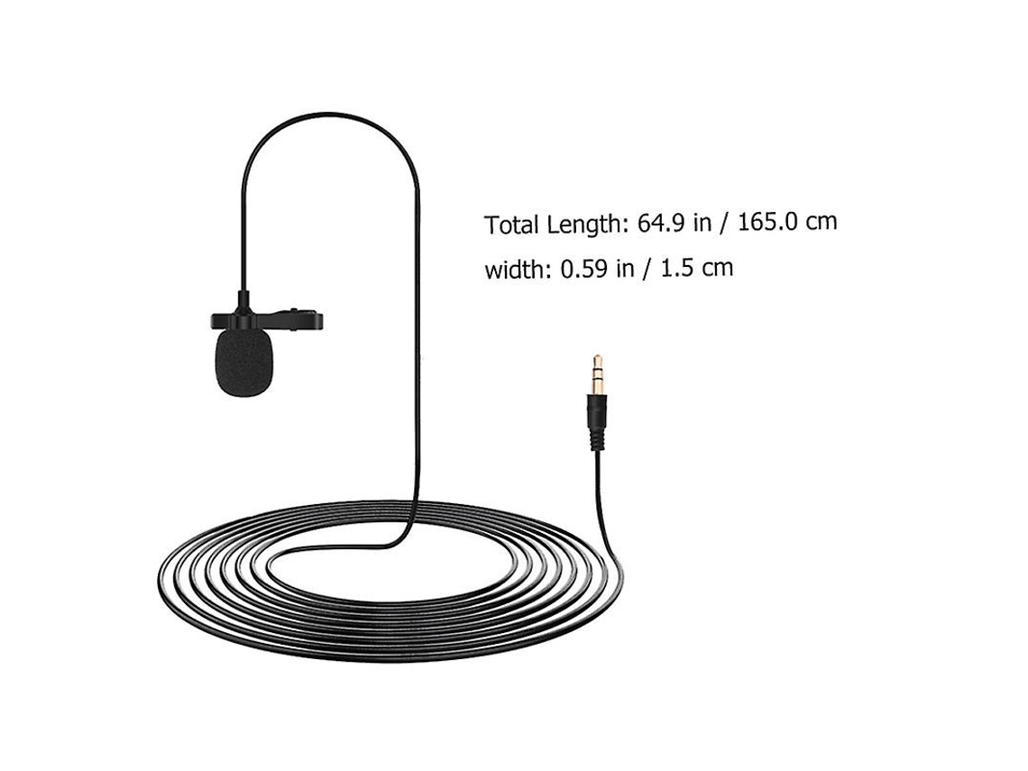 1Pcs Clipe de Lapela de Lapela no Microfone ALLINLESS