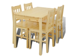 Mesa de jantar VIDAXL Marrom Madeira (108x65x73 cm)