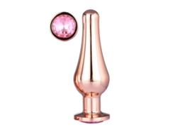 Plug Anal DREAM TOYS Gleaming Love (Dourado - Ø 4 cm)