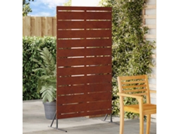 Vidaxl Protetor De Privacidade 100 X 50 X 180 Cm Aço Corten