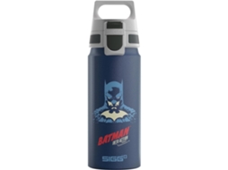 Garrafa De Alumínio Sigg Batman 0,6l Ideal Para Crianças E À Prova De Vazamentos.