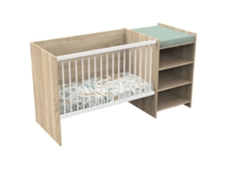 Berço combinado - 120 x 60 cm - Conversível em 90 x 190 cm BABY PRICE