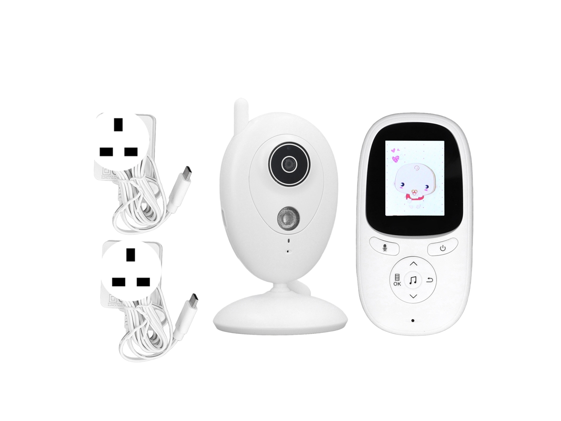 Mali câmera de Monitoramento Infantil Sem Fio Hd 2 Polegadas Visão Noturna Bateria 930mah