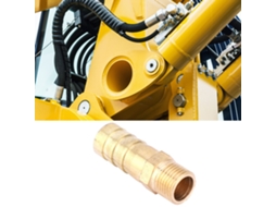 Conector Rosca Macho G1/8 Latão 10mm 5pcs
