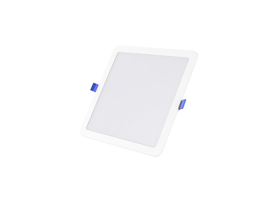 Placa Led 24w Quadrada Solid Corte 210x210 Mm  4000k Triac Branco Neutro