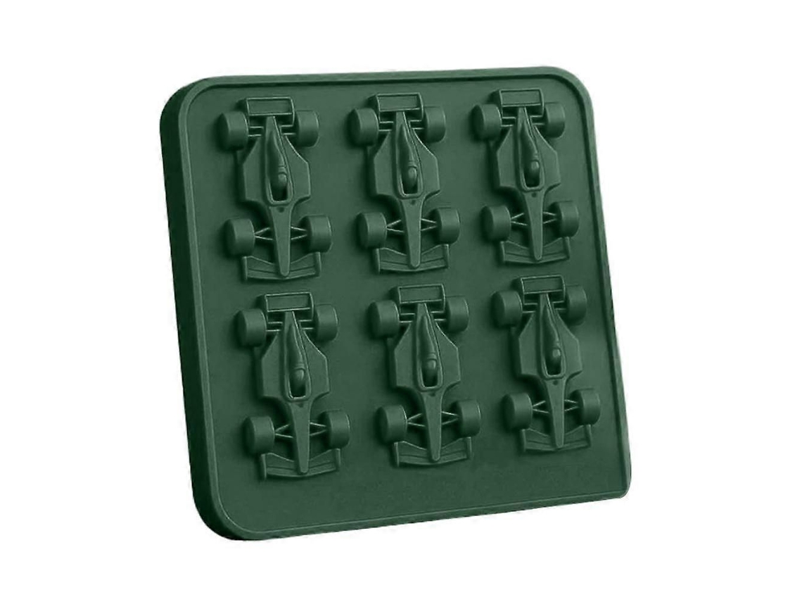 Forma De Silicone Para Gelos E Doces Em Formato De Carrinho De Fórmula 1