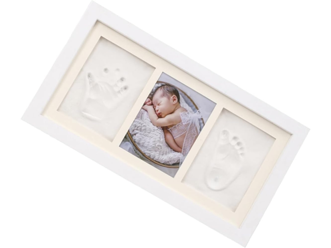 Porta retratos Decorativo com Impressão de Mão, Suporte para Fotos, Ideal para Escritório, CHABERLU