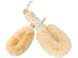 Conjunto De Escovas Corporais Sisal Didiseaon Para Massagem A Seco E Limpeza Profunda, Pacote Com 2 Unidades Para