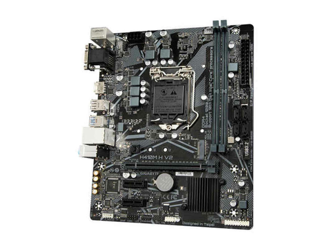 Motherboard GIGABYTE H410M H V2 Matx (Socket LGA1200 - Intel H410 - ATX)
