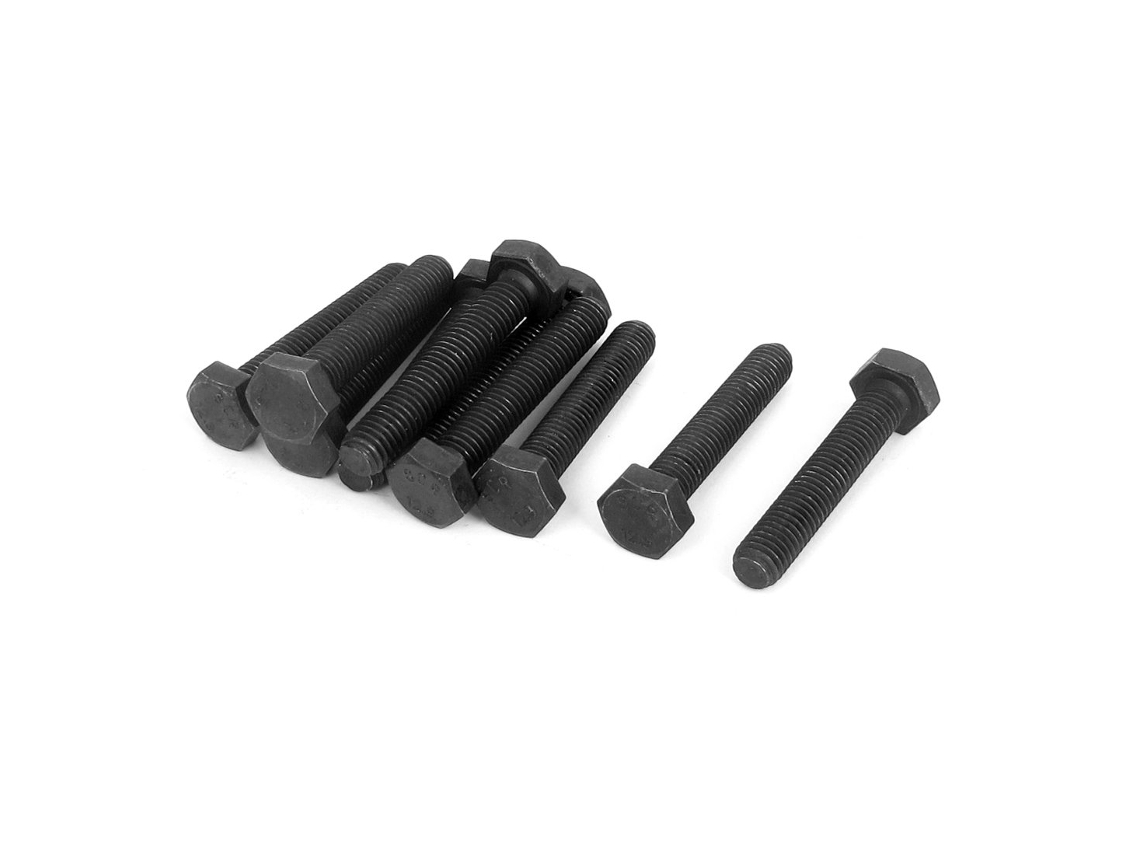 10 Peças Parafuso Sextavado Interno M8 X 45mm Preto Din 933 CHABERLU (397904500a47de56fbca7ce748a3ae22)