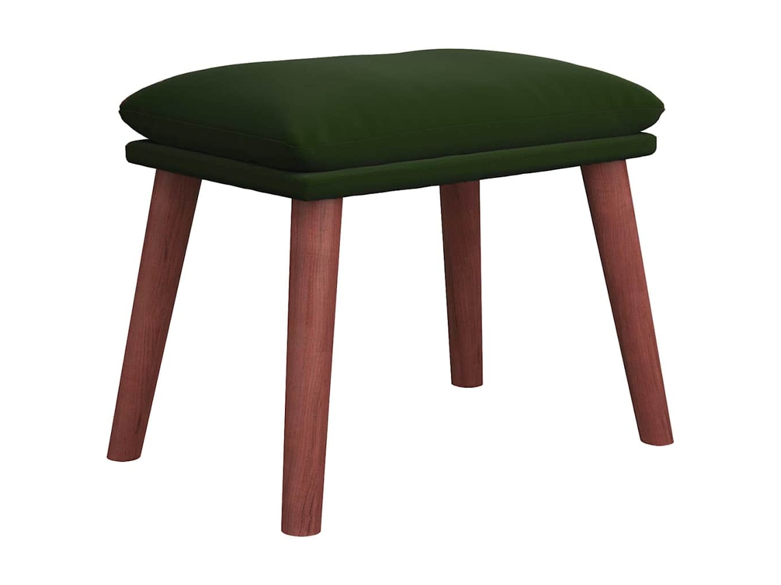 Footstool, Footstools Vidaxl Verde Veludo (n/a)