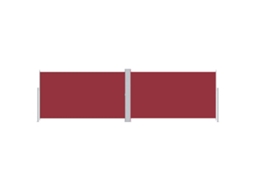 Side Awning, Side Awnings Vidaxl Vermelho Tecido (180 X 600 Cm)