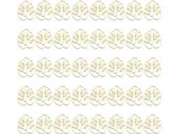 Clipes de papel elegantes, conjunto de 40 clipes decorativos, acessórios organizadores para cadernos, clipes de metal.