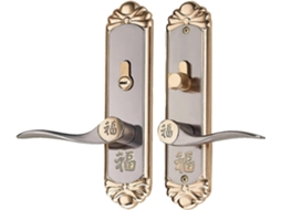 Fechadura de Maçaneta Porta em 45 Mm 35, Aço Inoxidável, Chave
