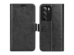 Capa De Celular De Couro Com Flip Horizontal Com Textura R64