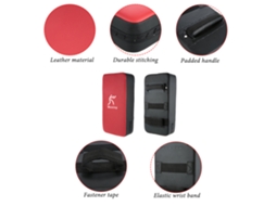Business alvo de Chute Retangular Focus Pad para Treino de Boxe Karate Muay Thai com Material Durável