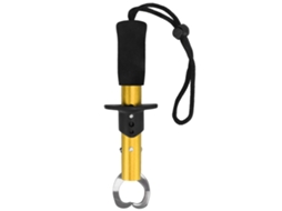 Agarrador de Lábios de Peixe Aço Inox com Pulseira Ouro