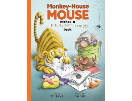 Livro Monkey-House Mouse makes a book de Terri Tatchell (Inglês)