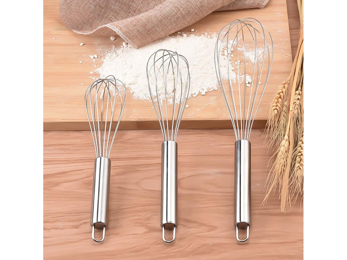 Batedor De Aço Inoxidável Para Cozinha, Batedor Profissional Para Confeitaria