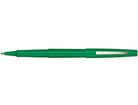 Caneta com Ponta de Fibra Flair Original, Ponta Média, Corpo Verde, Tinta Verde