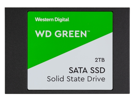 Disco SSD Interno WESTERN DIGITAL Green (2 TB - Serial ATA III - 545 MB/s)