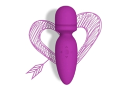 Vibrador Adulto Mini Massageador De Varinha Massageador Portátil Pequeno Massageador Pessoal Vestível Roxo Ushion
