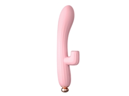 Vibrador De Suco Ajustvel 2 Em 1 Com 10 Modos De Vibrao Para Mulheres (rosa) Yizhood