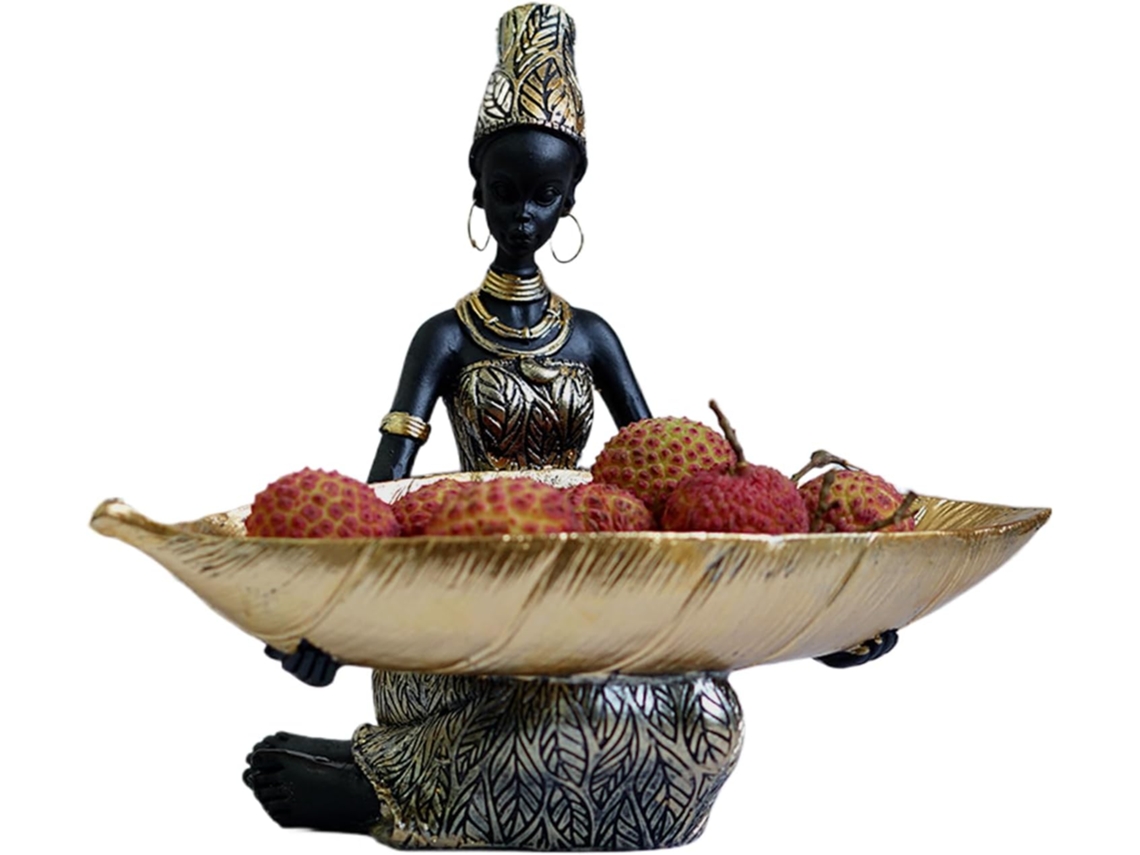 Bandeja Para Servir Frutas, Recipiente Para Alimentos Tigela De Resina Para Sobremesas Decoração Gokoco