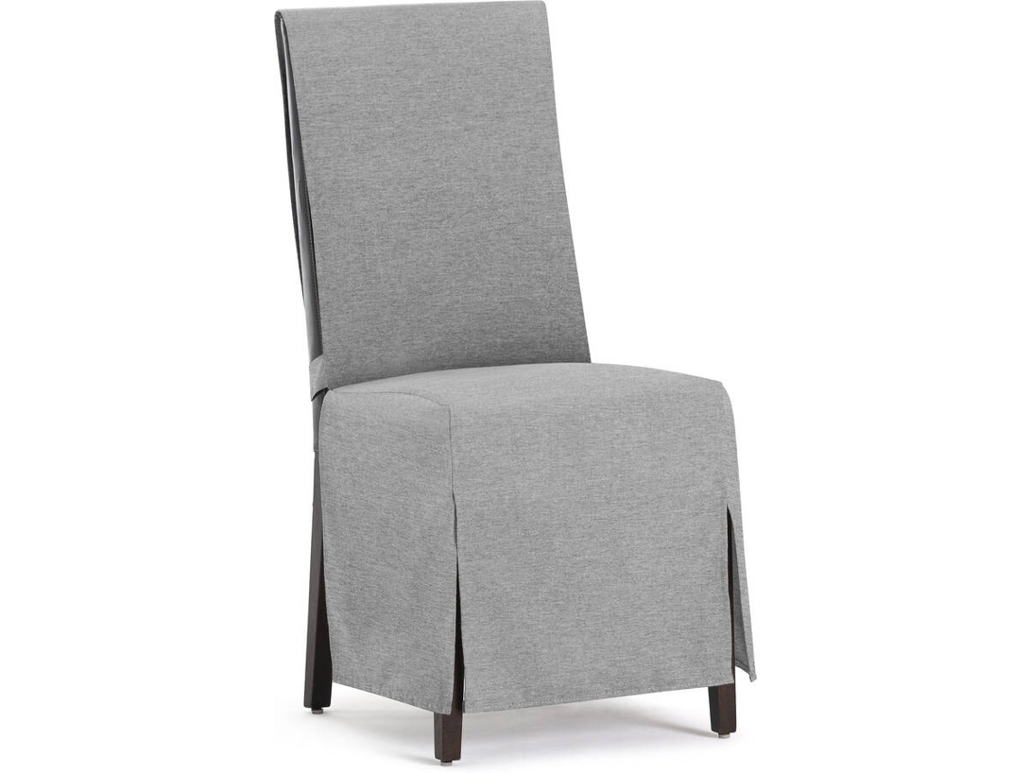 Capa de Cadeira EYSA Premium Valeria Pack de 2 Capas Universal (45 x 40 x 135 cm - Poliéster e Algodão - Cinza)