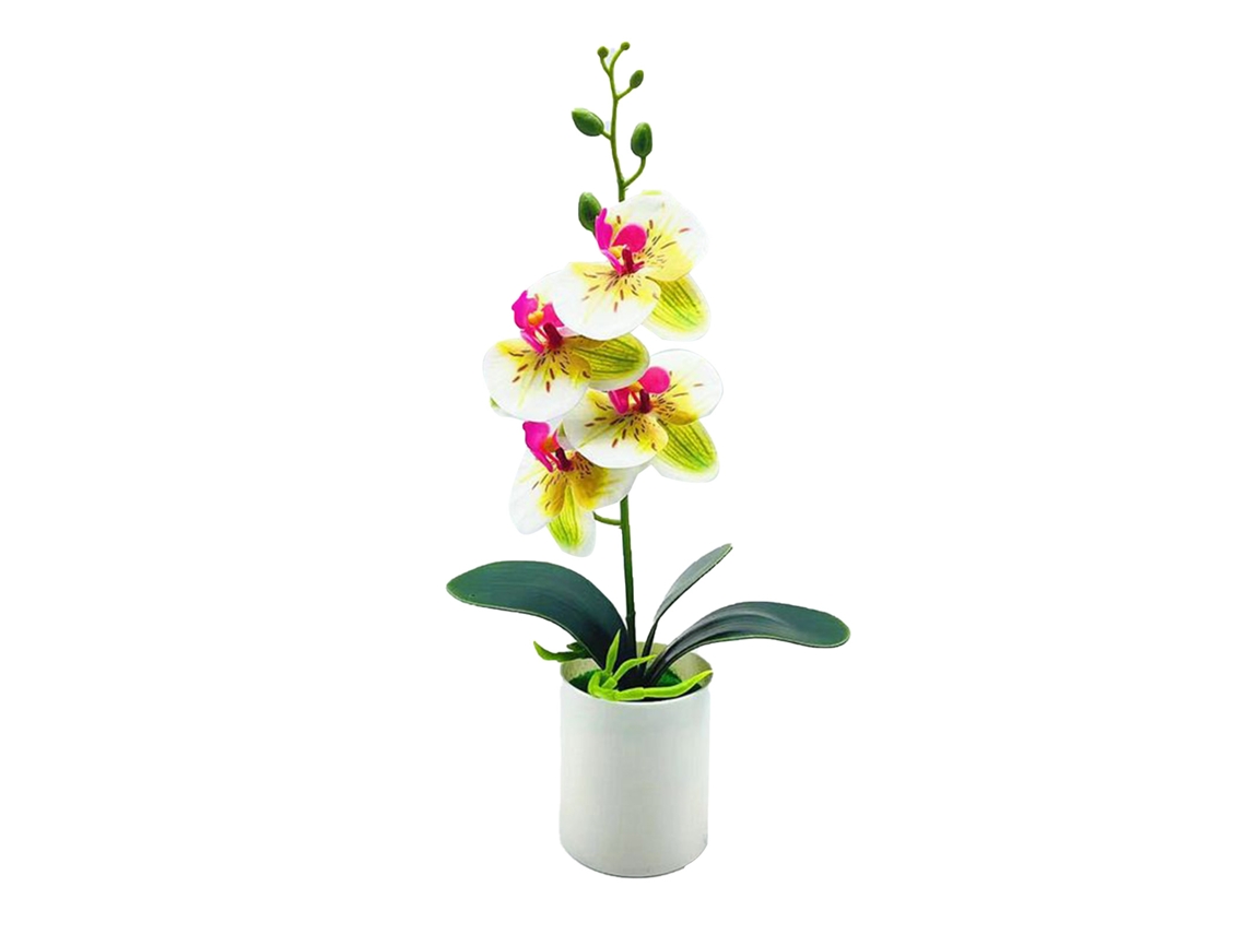 Bonsai de orquídea artificial versátil S/MARCA
