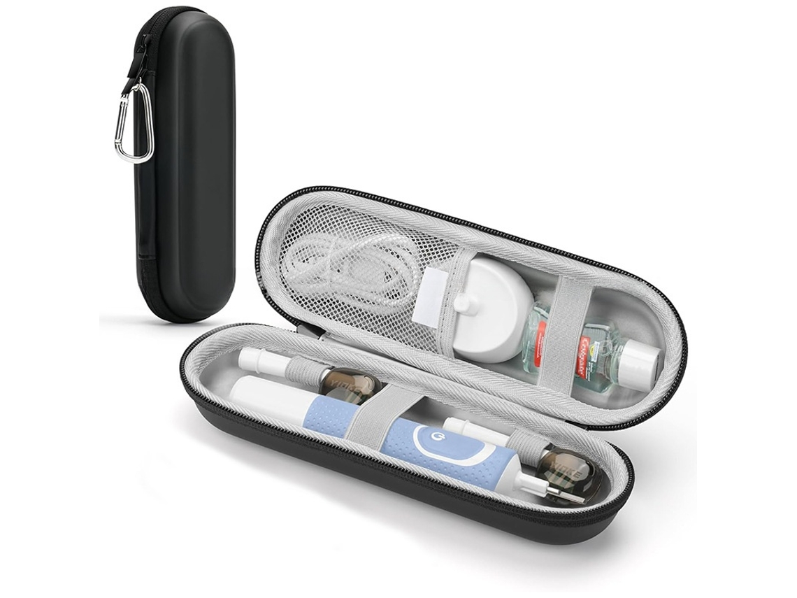 Bolsa Para Oral B/philips Sonicare/aquason Proteção Contra Terremotos (preto)