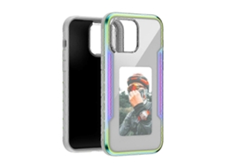 Capa De Celular Personalizada Com Tela Eink E Nfc Inteligente Para Iphone, Colorida, Szrh