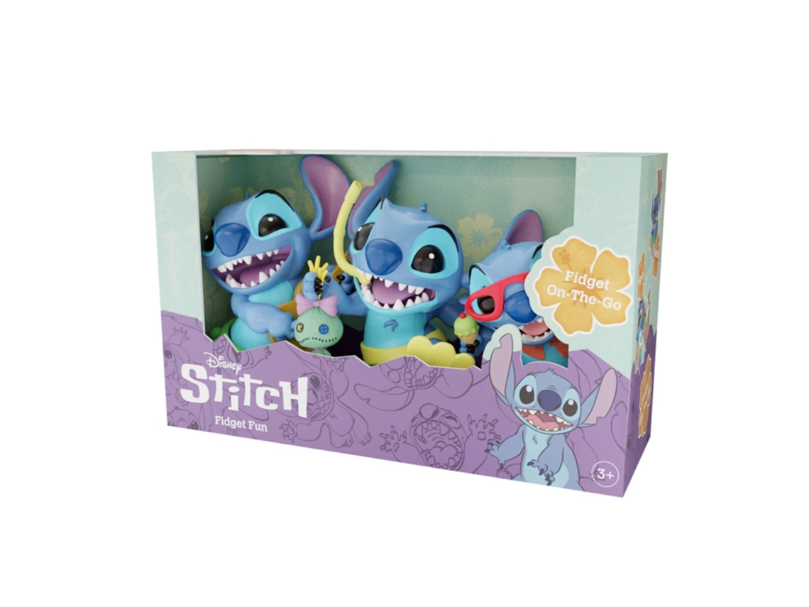 Fidget Stitch Pack 3 DISNEY (Idade Mínima Recomendada: 5 Anos)