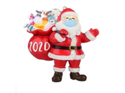 Laxiscreed Santa Claus - Figurina De Natal Para Decoração De Árvore E Presente De Festa